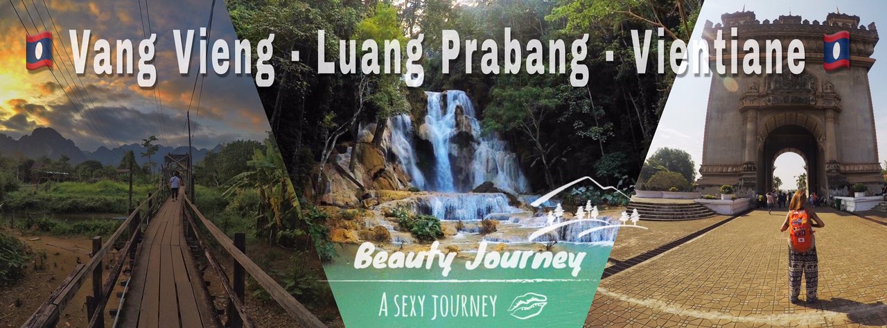 cover ສະບາຍດີ ວັງວຽງ - ຫລວງພະບາງ - ວຽງຈັນ. (ລາວ)
