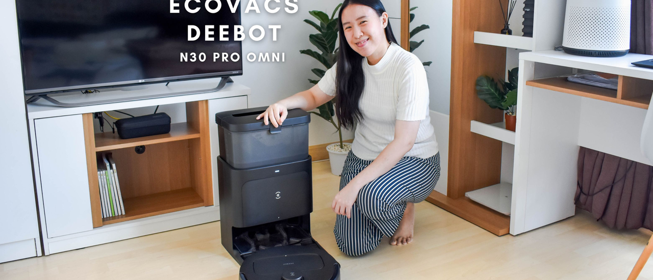 cover ECOVACS DEEBOT N30 PRO OMNI หุ่นยนต์ดูดฝุ่นถูพื้นอัจฉริยะ