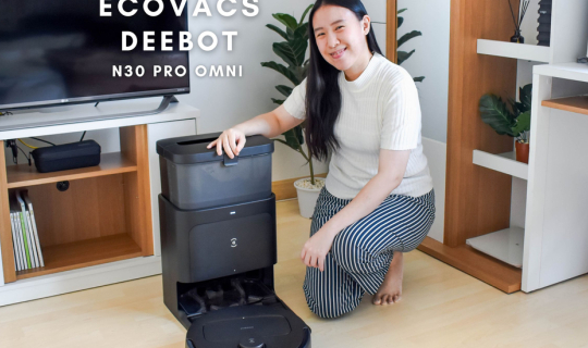 cover ECOVACS DEEBOT N30 PRO OMNI หุ่นยนต์ดูดฝุ่นถูพื้นอัจฉริยะ