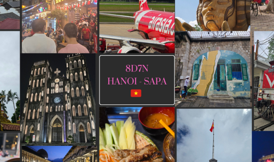 Cover EP.1 การเดินทางเข้าเมือง ฮานอย 🇻🇳 วันแรก ไปไหนบ้าง? มาดูกันค่ะ...