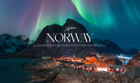 Cover Travel to Norway: Chasing the Northern Lights, Fishing Villages, and...