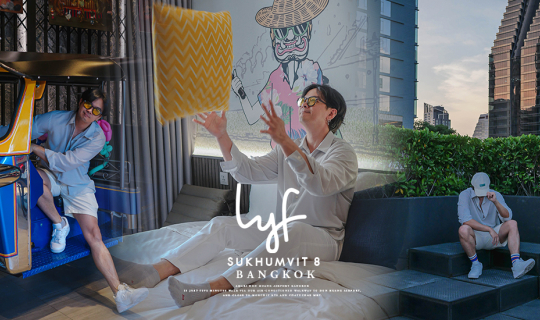 cover lyf Sukhumvit 8 Bangkok: A New Hotel in the Heart of Sukhumvit.