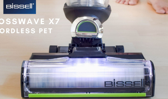 cover “Bissell Crosswave X7 Cordless Pet” เครื่องทำความสะอาดพื้น All In 1 แบบไร้สาย แบรนด์ USA
