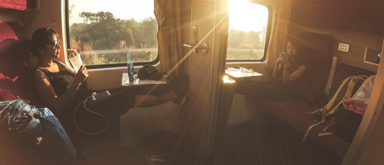 cover Experience "Isan-Mankha" Special Express and return to Chiang Khan. Stay at luxurious Khong riverside tent, The Camp Chiangkhan. End with sunset at Phu Thok viewpoint.