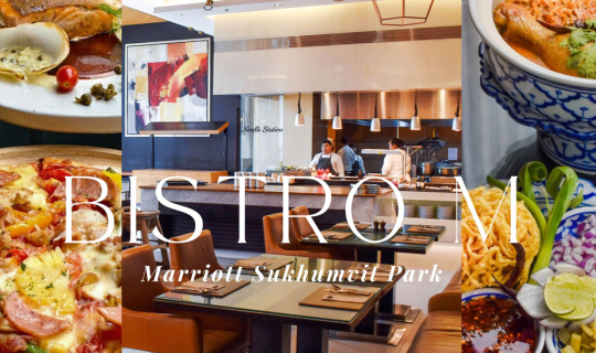 Cover Bistro M l Marriott Executive Apartments Sukhumvit Park, Bangkok...