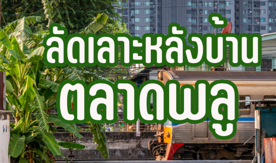 Cover ลัดเลาะหลังบ้าน "ตลาดพลู"...