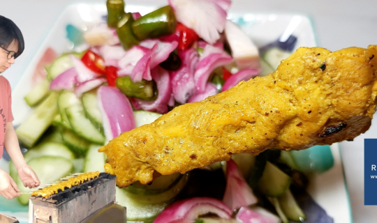 Cover อร่อยไร้ที่ติ! กับหมูสะเต๊ะสไตล์ไทยที่ หมูสะเต๊ะเมืองทอง 1 @ แจ้งวัฒ...