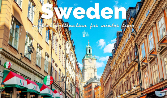 Cover แนะนำ 5 จุดหมายน่าเที่ยว Sweden ช่วงหน้าหนาวนี้...
