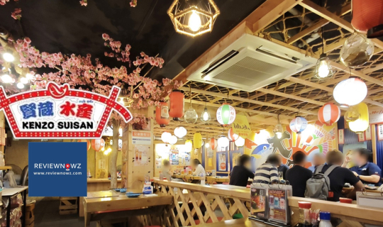 Cover นั่งกินดื่มในร้านอิซากายะสไตล์ฮามายากิที่ Kenzo Suisan สาขาสีลม ศาลา...