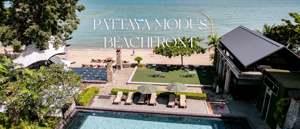 cover เช็คอินที่พักติดทะเล สไตล์ลอฟต์ ที่ Pattaya Modus Beachfront Resort