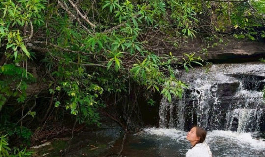 Cover น้ำตกสร้อยสวรรค์และน้ำตกแสงจันทร์...