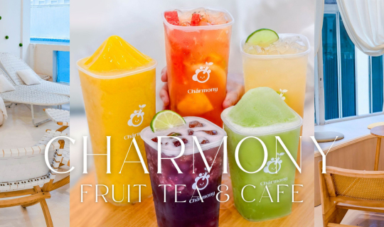 Cover ร้าน “Charmony Fruit Tea & Cafe” คาเฟ่มู้ดดีย่านรัชดา...