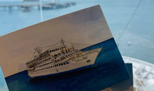 Cover Doulos Hope เรือสำราญ “ห้องสมุดลอยน้ำ” เทียบท่าที่สัตหีบ...