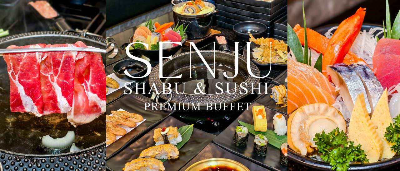 cover Senju Shabu&Sushi Premium Buffet....ร้านบุฟเฟ่ต์พรีเมียม เริ่มต้นแค่ 399++