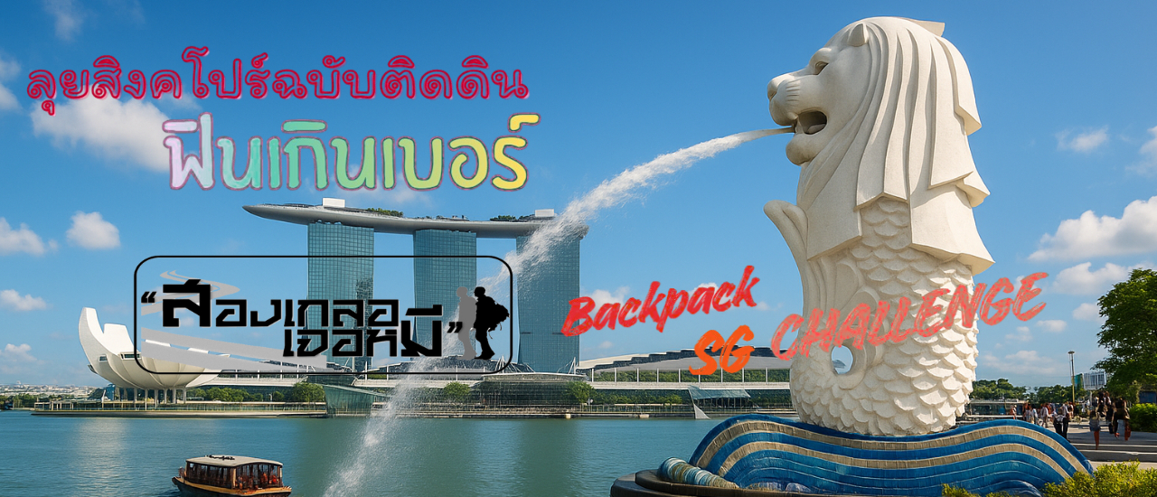 cover สิงคโปร์2025 : แบกเป้ไป 8,000 งบไม่บาน แต่งานนี้ฟิน !