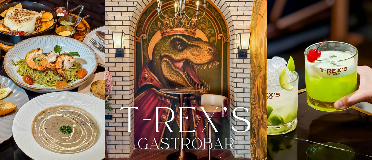 cover T-Rex’s Gastrobar แลนด์มาร์คแห่งใหม่ย่านฝั่งธน
