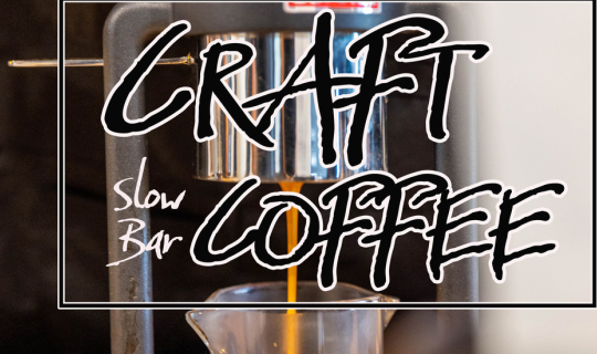 Cover Craft Coffee Slow Bar...