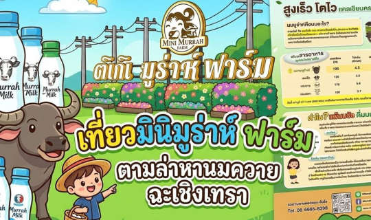 Cover #มินิมูร่าฟาร์ม #เที่ยวฉะเชิงเทรา...