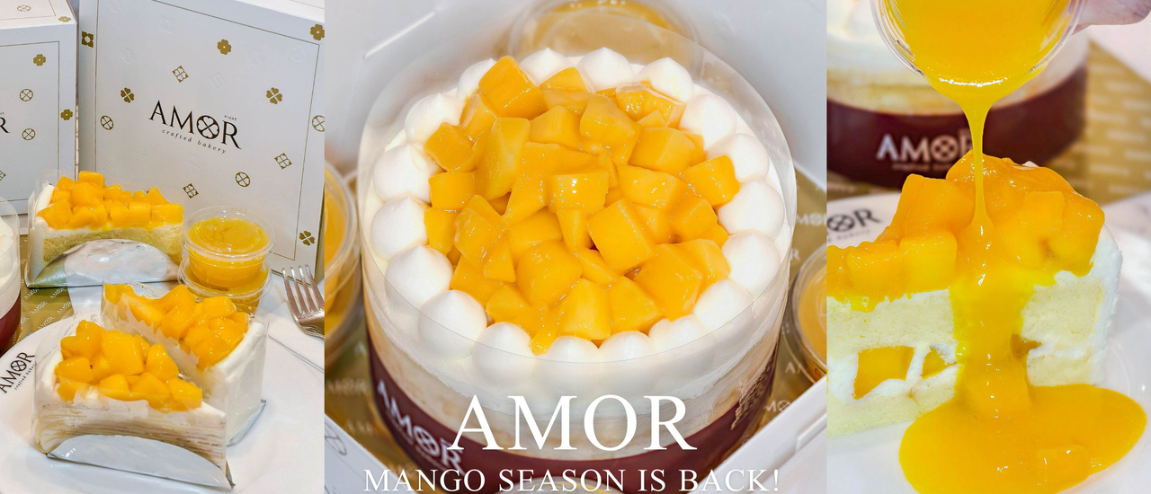 cover หวานฉ่ำรับซัมเมอร์ กับมะม่วงน้ำดอกไม้สีทองจาก AMOR