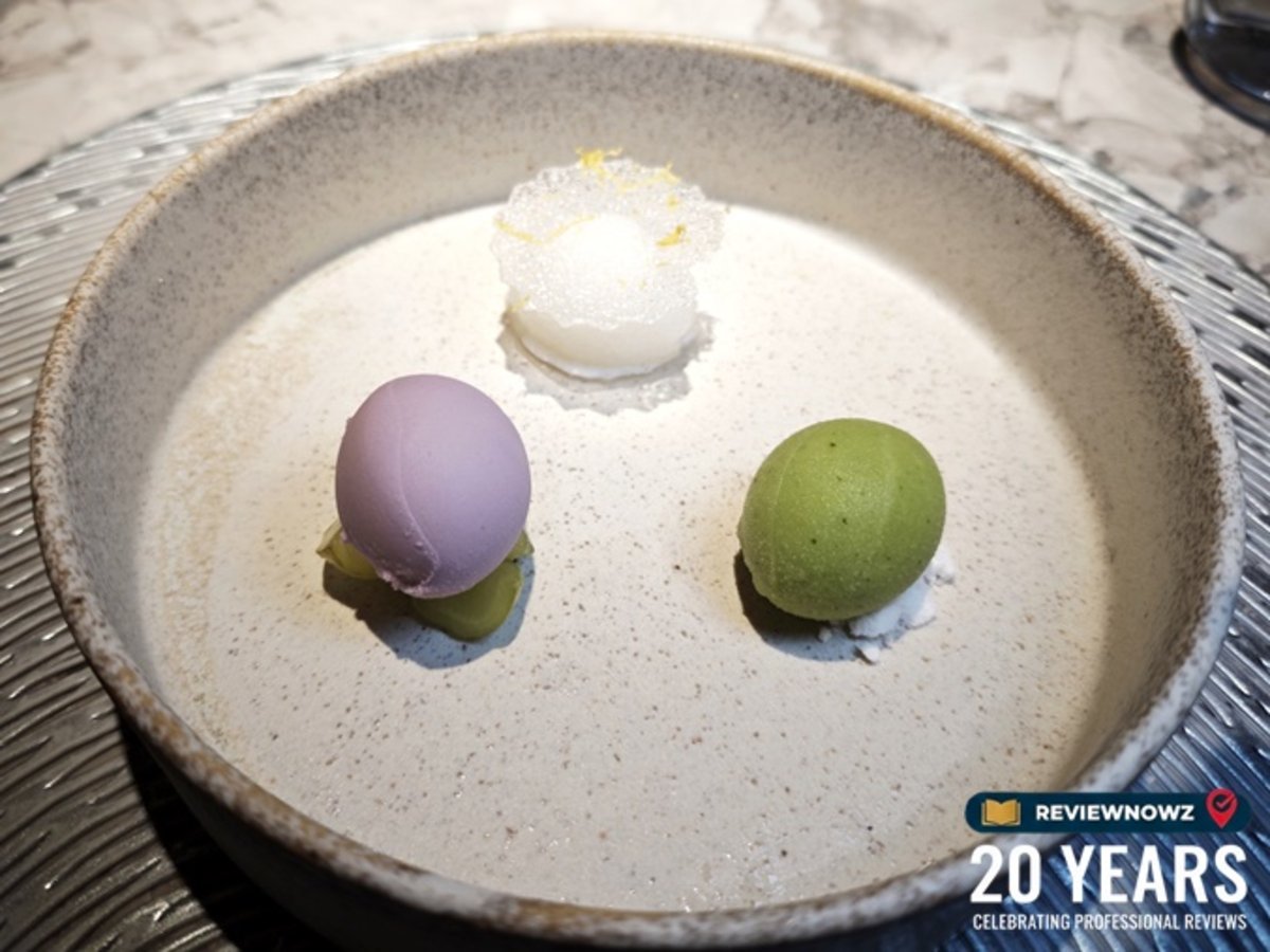 ซอร์เบต์ 3 รสชาติ สมุนไพร องุ่น และแชมเปญเลมอน