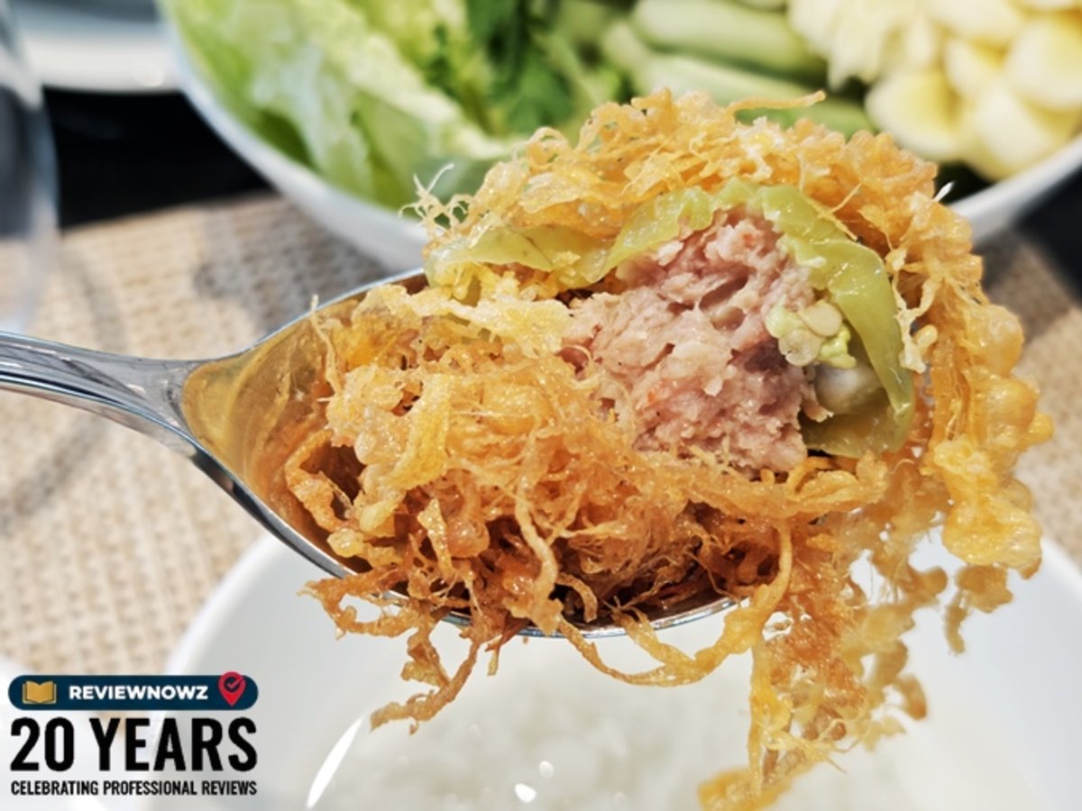 พริกหยวกสอดไส้หมูสับห่อไข่แพ วิธีการทานข้าวแช่ที่ถูกต้อง รีวิวเชฟเคน วัชรวีร์ โรงแรม Radisson Chateau de Bangkok