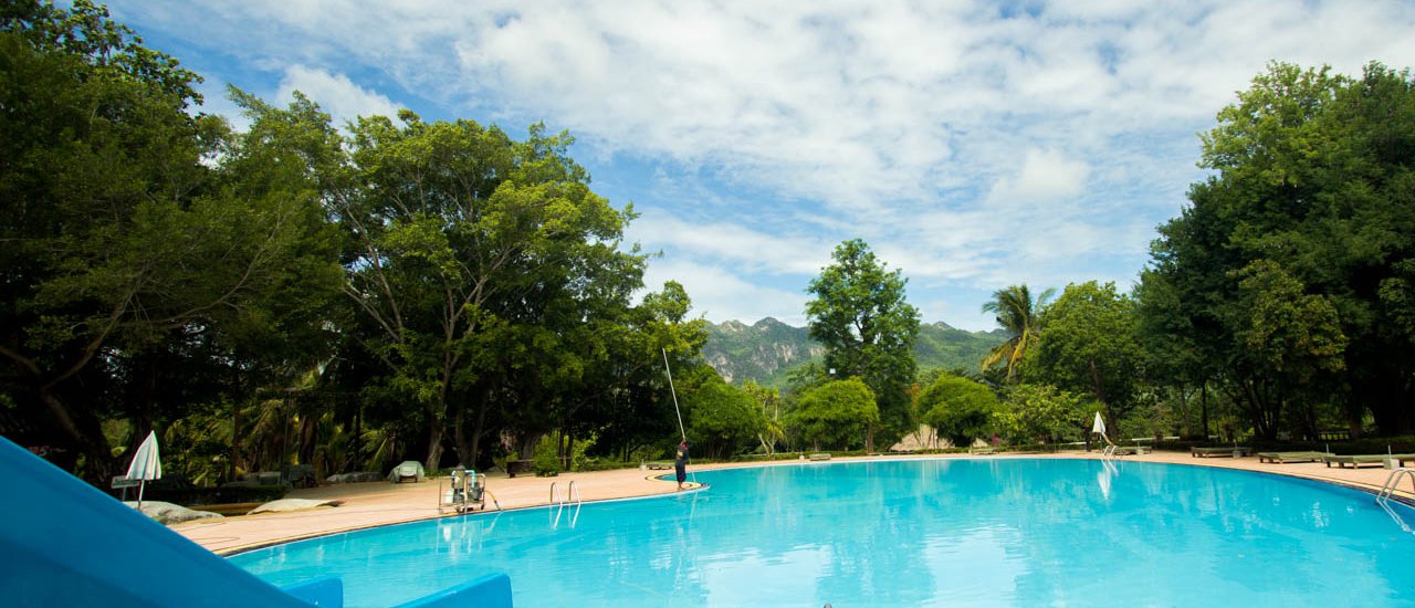 cover Rainy Season at Kanchanaburi Chapter 3 : Take some rest beside Kwai Noi at Pung Waan Resort Sai Yok