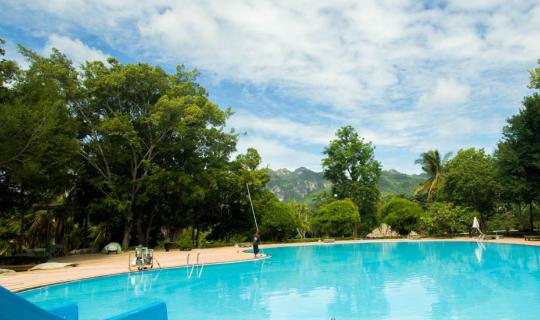 cover Rainy Season at Kanchanaburi Chapter 3 : Take some rest beside Kwai Noi at Pung Waan Resort Sai Yok