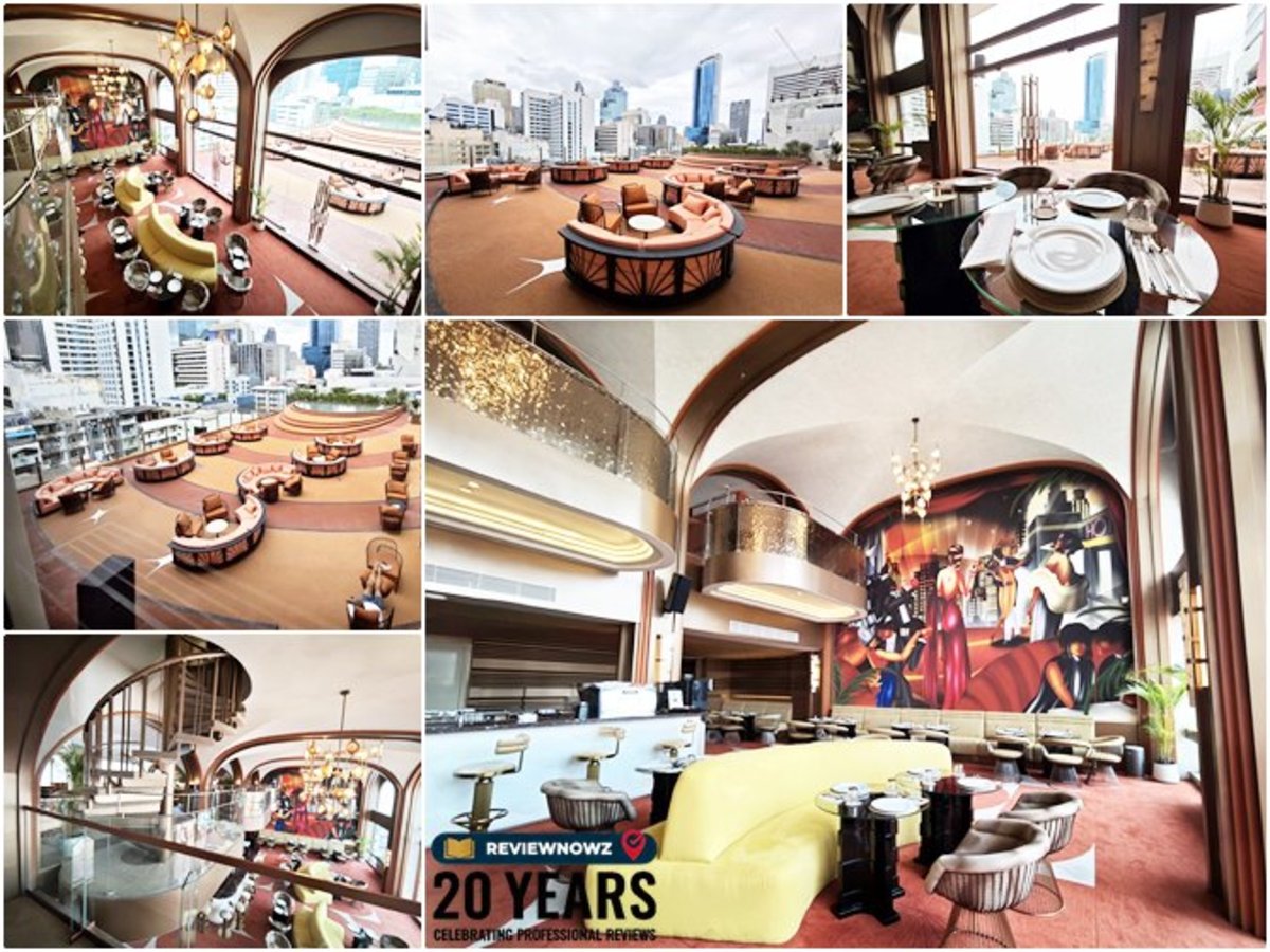 บรรยากาศห้องอาหารและบาร์ Club Ruby โรงแรม Aiden Surawong สุรวงศ์
