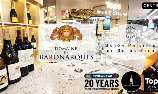 cover รีวิวงานไวน์เทสติ้ง 999 บาทสุดคุ้ม! Domaine de Baronarques @ Champagne Bar, Tops Food Hall Central Park
