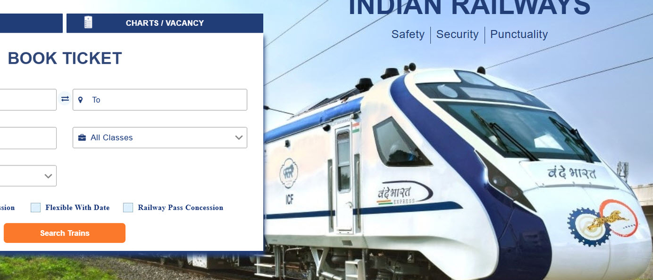 cover วิธีลงทะเบียนและจองตั๋วรถไฟอินเดีย IRCTC แบบละเอียด ฉบับปี 2569/2026