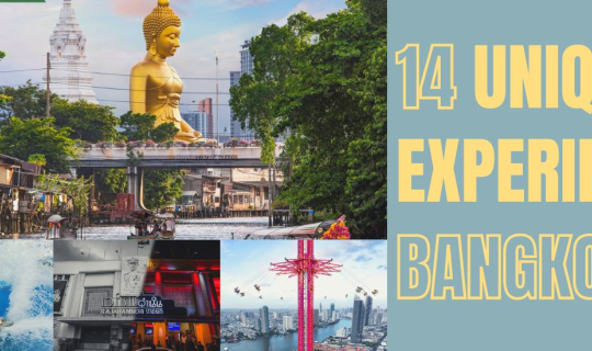 Cover 14 Activities for adrenaline rush and unique experiences in Bangkok...