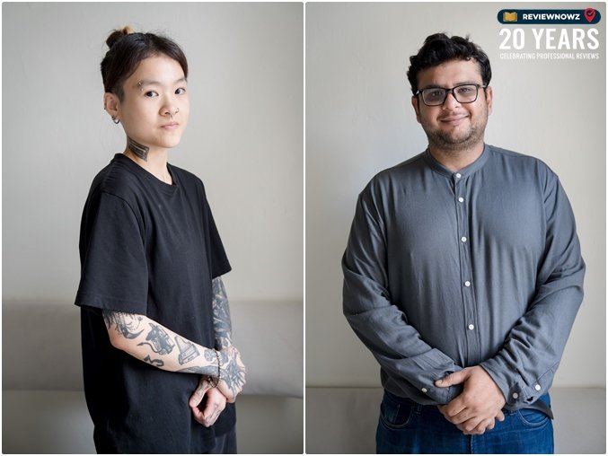 ภาพพอร์เทรตเชฟพิม พัทธมน บุญบุษกร Assistant Chef และ Nauroze Gorby Arora Restaurant Manager ทีมงานเบื้องหลังความอร่อยของร้านอาหาร ROSA ย่านวงเวียน 22 เยาวราช ReviewNowz