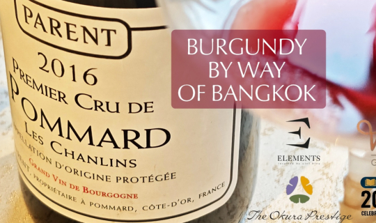 Cover Burgundy by Way of Bangkok โดย Wine Garage ชิมไวน์เบอร์กันดี 28 ฉลาก...