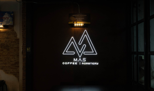 Cover M.A.S.Coffee Roastery...
