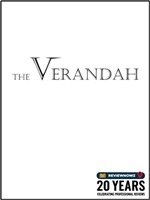 ปกเล่มรายการอาหารและเครื่องดื่ม โลโก้ The Verandah ห้องอาหารเดอะ เวอรันดา โรงแรมแมนดาริน โอเรียนเต็ล กรุงเทพ ReviewNowz