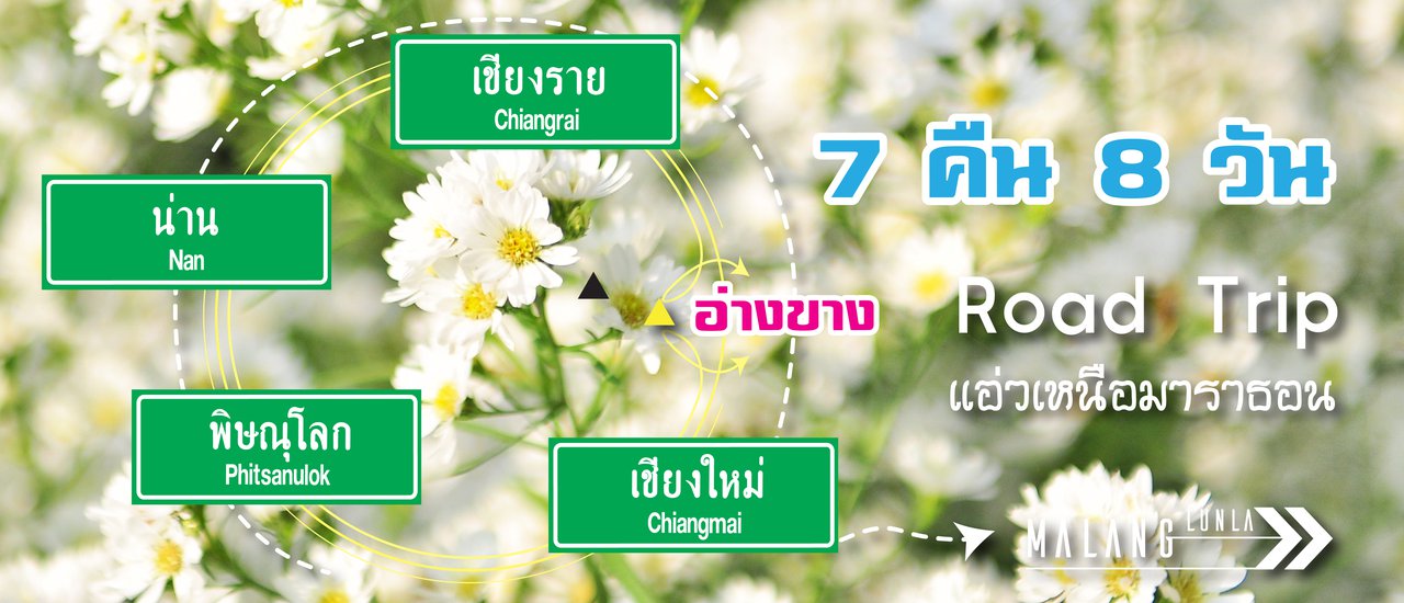 cover ว่างป่ะ…ขับรถแอ่วเหนือ แวะที่ชิคๆ กับเรามั้ย (พิษณุโลก, น่าน, เชียงราย, เชียงใหม่) By…Malang ลั้นลา