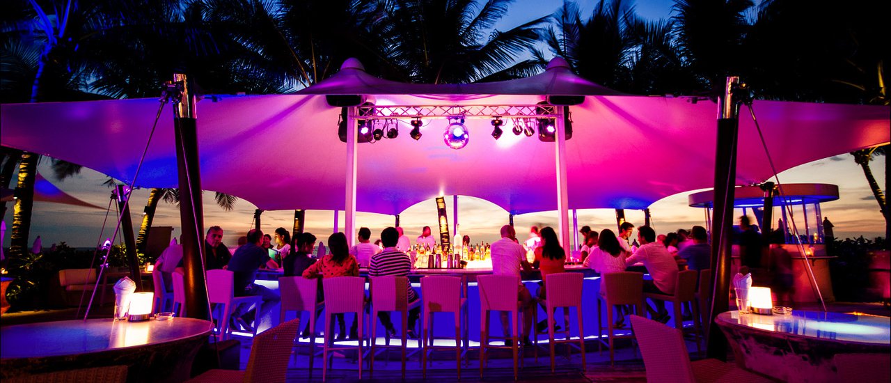 cover ...Twinpalms Phuket and Catch Beach Club ..Enjoy pleasant time under palm trees and colourful of Surin Beach...