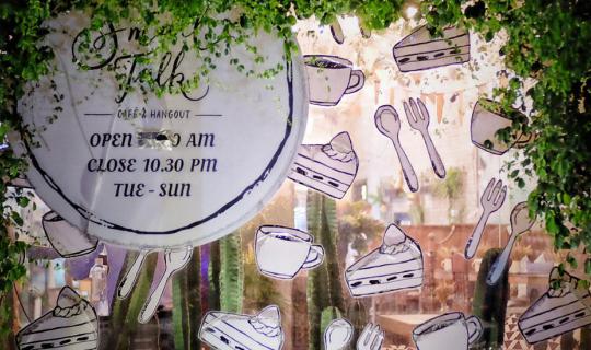 cover S m a l l  T a l k  C a f e  &  H a n g o u t