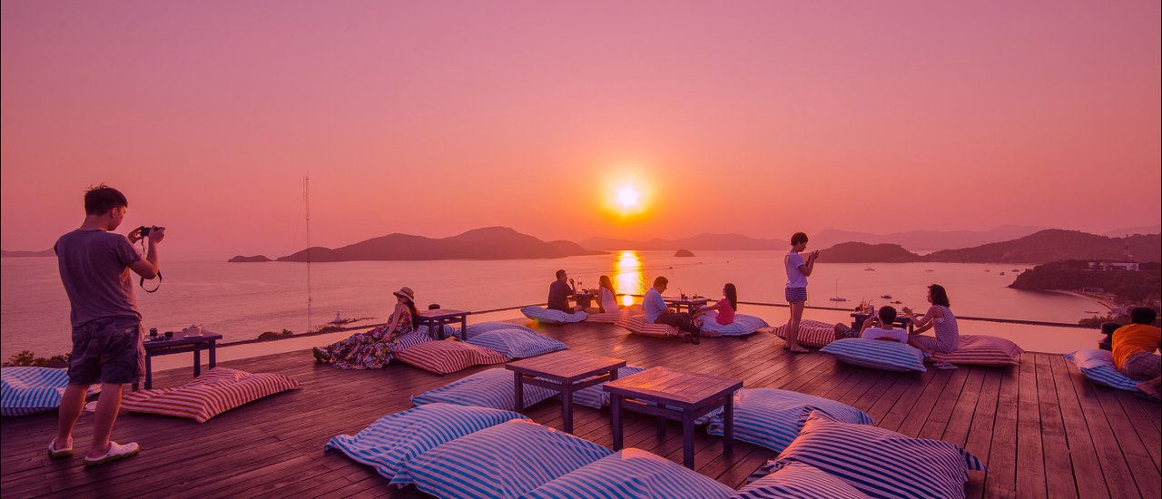 cover Chillax under The Sky's Embrace at “Sri Panwa Phuket ... View the Classic Sunset at “Baba Nest Rooftop” ...