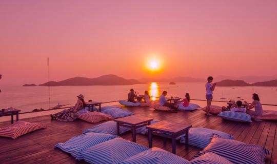 cover Chillax under The Sky's Embrace at “Sri Panwa Phuket ... View the Classic Sunset at “Baba Nest Rooftop” ...