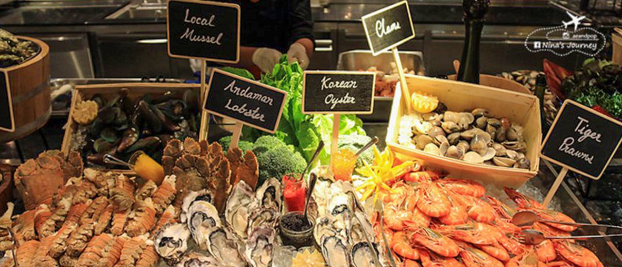 cover Seafood Night Buffet @ AMAYA Food Gallery, Amari Watergate Bangkok