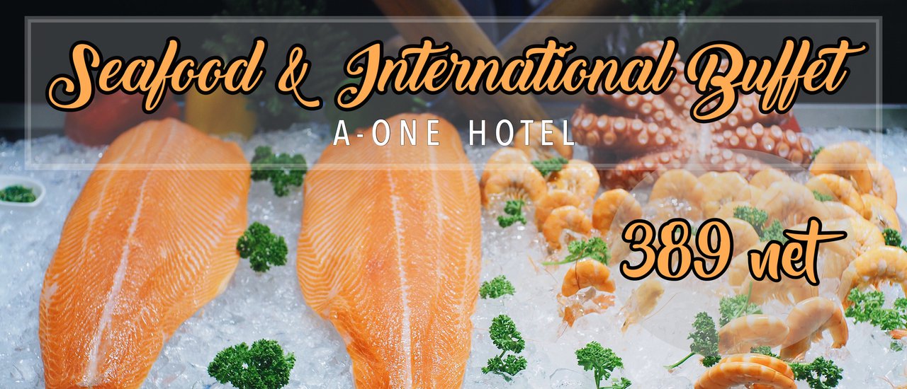cover บุฟเฟ่ต์ตัวแตก ที่ ห้องอาหาร Gondola | A-one Bangkok Hotel