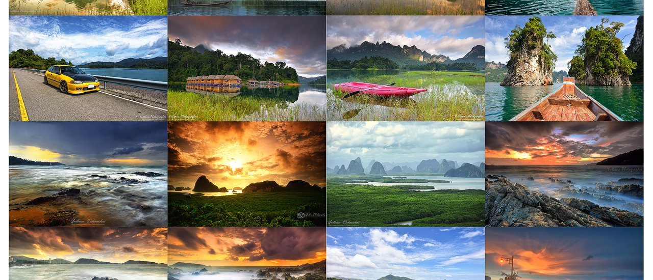 cover Southern Thailand : Ratchaprapa Dam + Khao Lak + Phuket + Prachuapkhirikhan