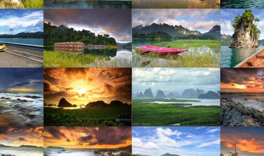 cover Southern Thailand : Ratchaprapa Dam + Khao Lak + Phuket + Prachuapkhirikhan