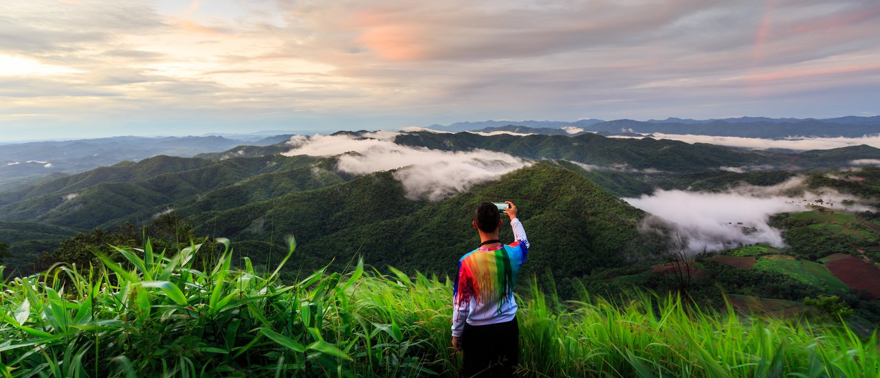 cover Mountains and Mist of Suphan Buri 【Khao Thevada (Angel Mountain)】 at Phu Toei National Park