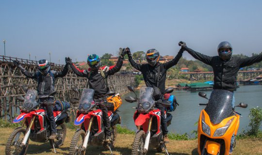 cover Run in CRF250 Rally เมื่อการเดินทางมาถึงจุดเปลี่ยน 1000 โลนี้ที่ปิล็อค