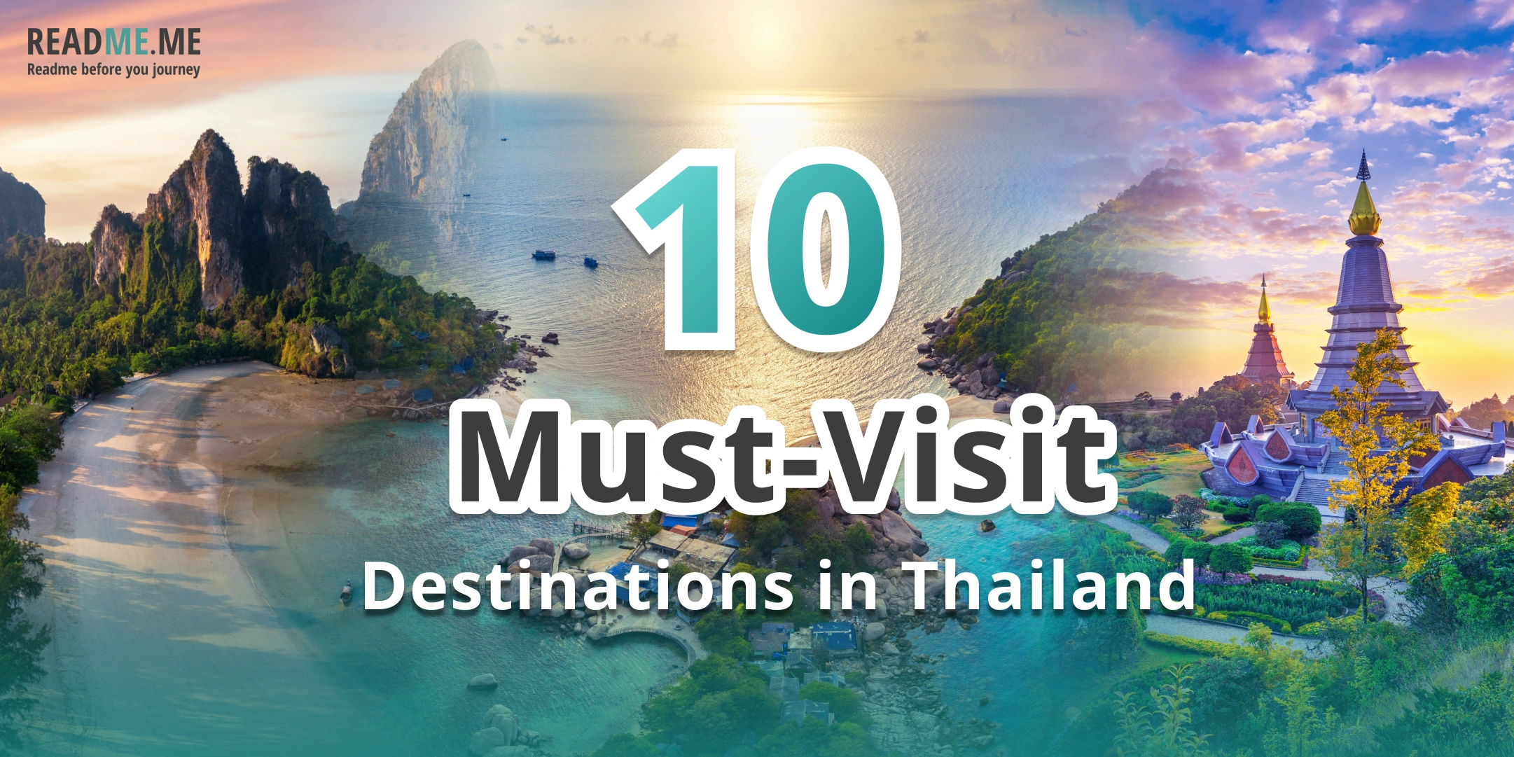 Top 10 destinations in Thailand